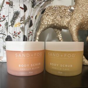 SAND + FOG Vanilla Bloom & Cake Body Scrub Set (2)
